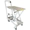 Pake Handling Tools Aluminum Elevating Cart, 220 lb., 27-1/2'' x 17-3/4'' PAKLT04 - alternate 1
